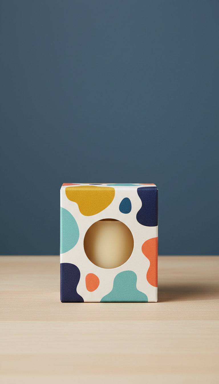 Scented Candle In Whimsical Box