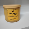 White Barn iced lemon pound cake candle