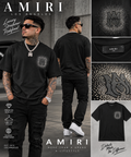 AMIRI Black Crystal Tee