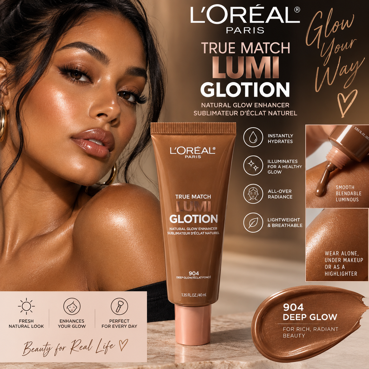 L'Oréal True Match Lumi Glotion