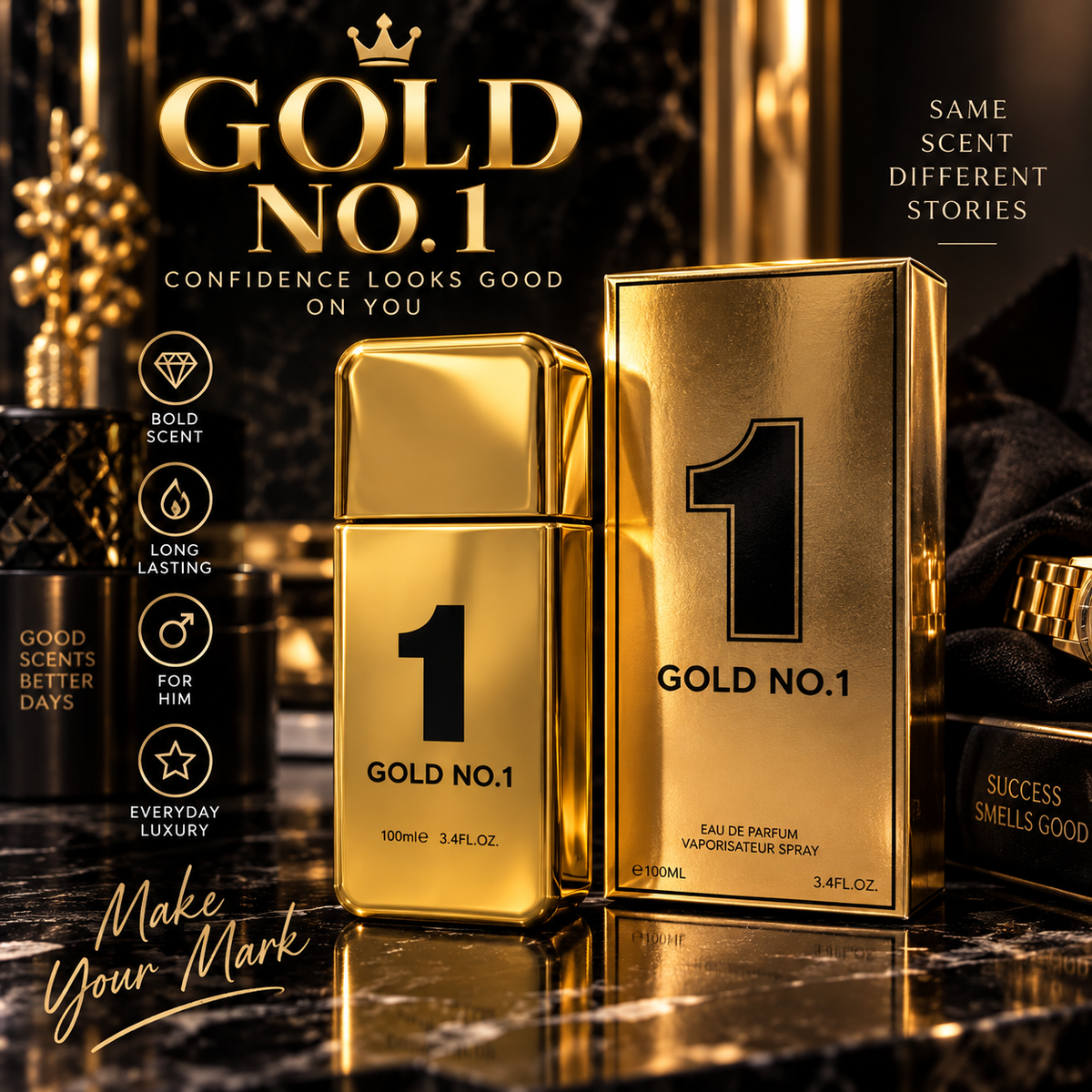Gold #1 Cologne - Inspired by Paco Rabanne
