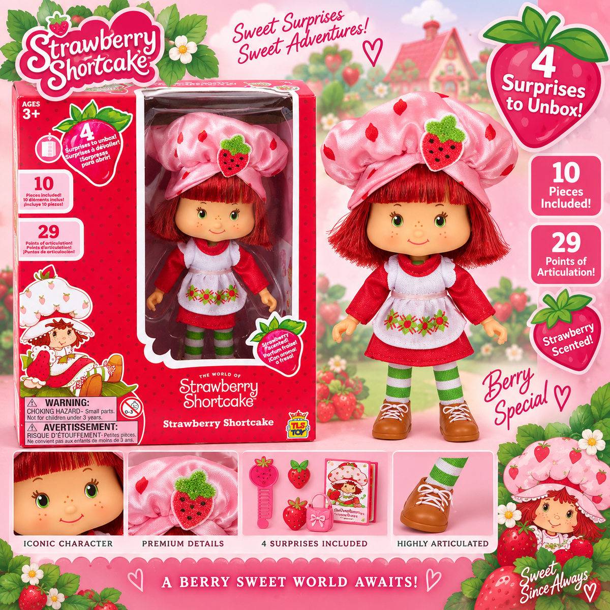 Strawberry Shortcake Surprise Doll