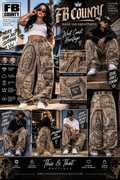 FB County Inked Tan Sweatpants 🔥