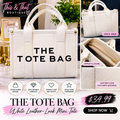 The Tote Bag – White Leather-Look Mini Handbag