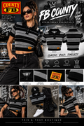 FB COUNTY CHARLIE BROWN CROP TOP