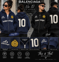 Balenciaga No. 10 Zip Hoodie