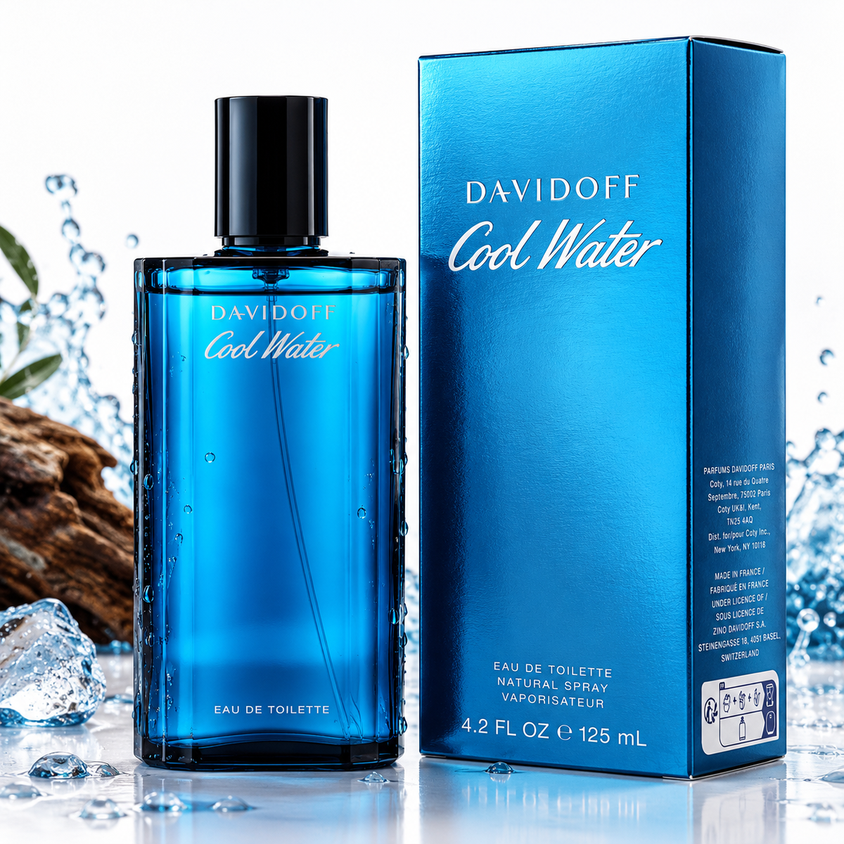 Davidoff Cool Water Eau de Toilette for Men – 4.2 oz